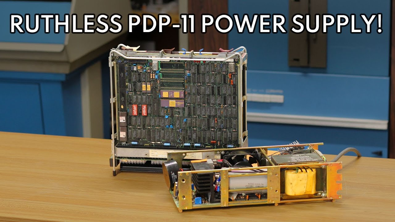 This PDP-11 Power Supply Defeated Me