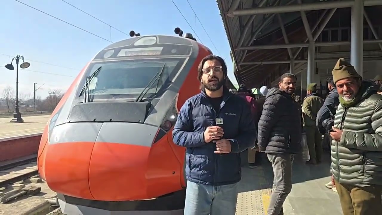 Kashmir: Vande Bharat Express Enters the Valley