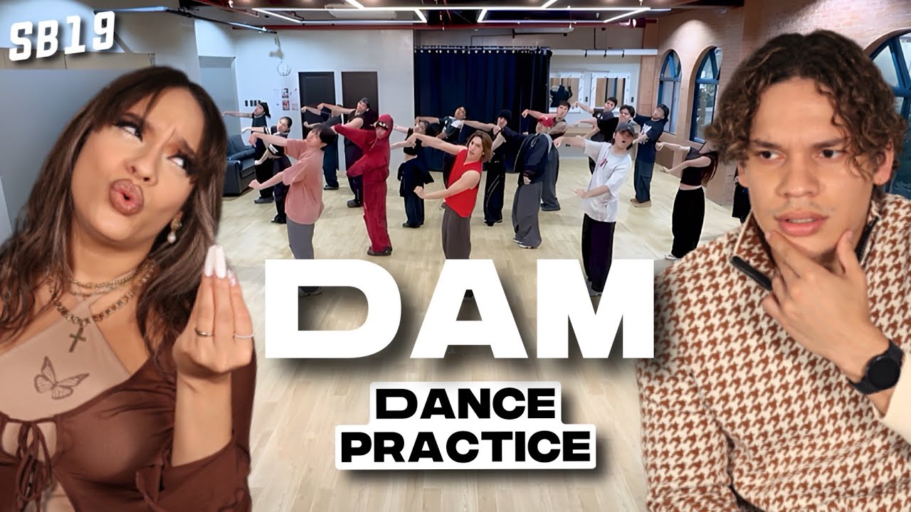 SB19's most COMPLETE Choreography YET... Waleska & Efra to SB19 - Dam Dance Practice