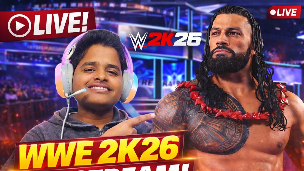 My First WWE 2K26 Gameplay Live