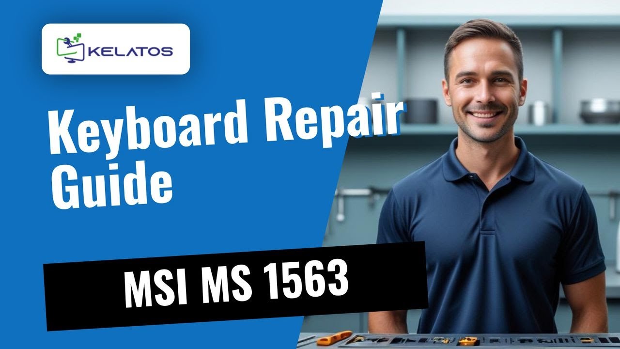 Faulty keyboard on your MSI MS 1563? Here's how we fix it 🔧