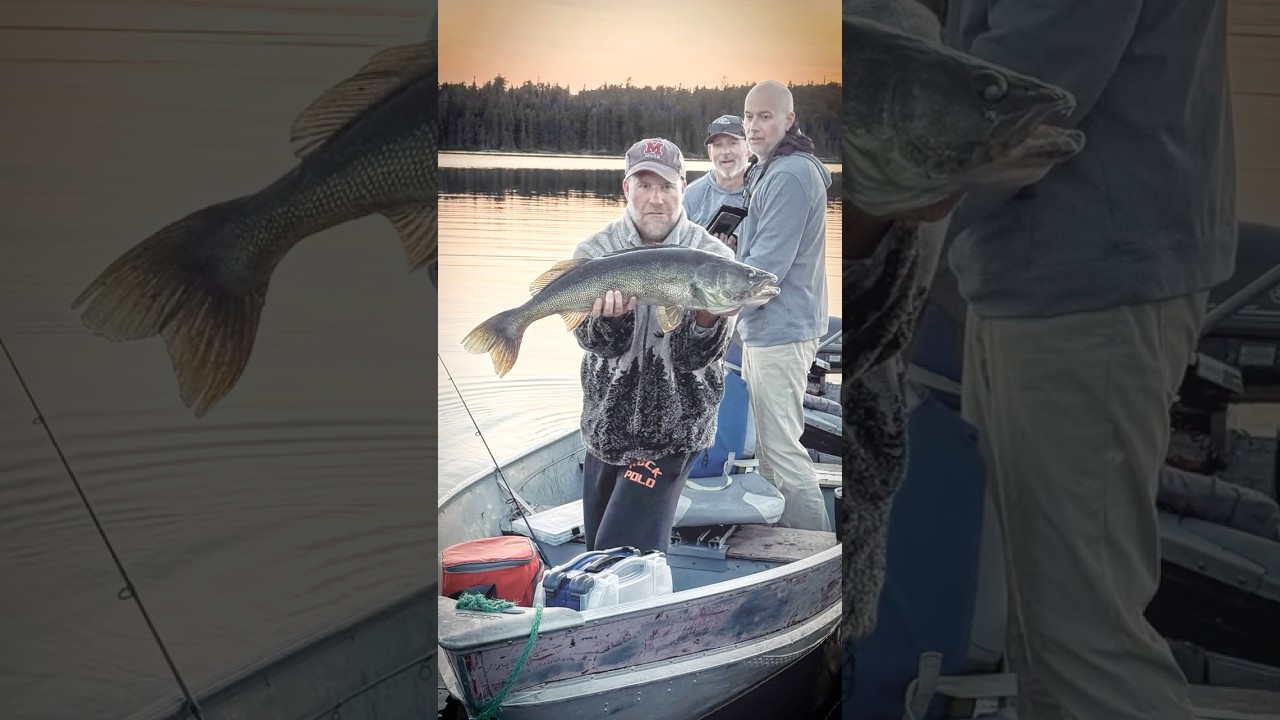 Kahle’s Epic Catch l Monster Walleye Caught at Biggs Lake 🇨🇦