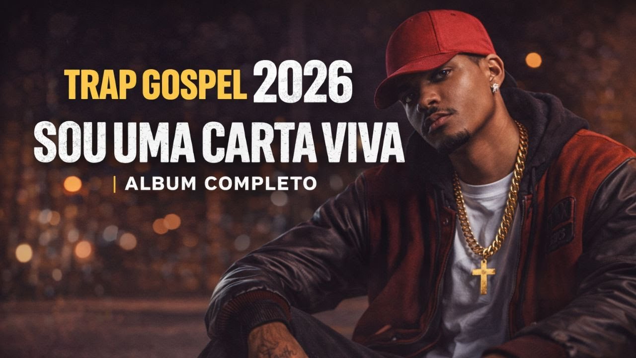 TRAP GOSPEL 2026  uma carta viva  ESPECIAL DE JANEIRO  ÁLBUM COMPLETO  HIPHOP GOSPEL 2026