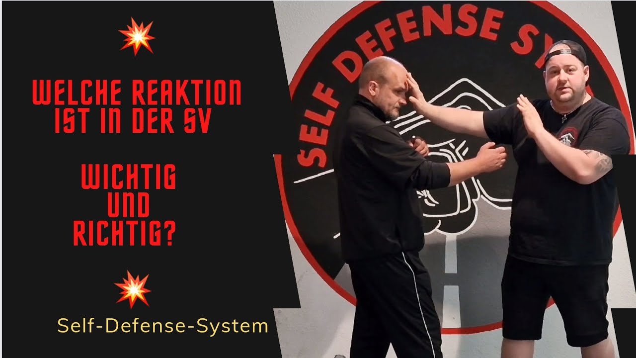 💥 Welche REAKTION ist in der SV wichtig und richtig? 💥