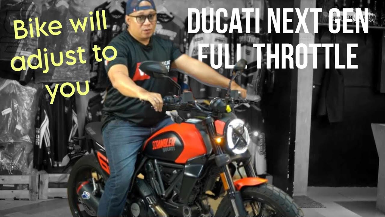 Ducati Scrambler Next Gen Full Throttle 2024 года