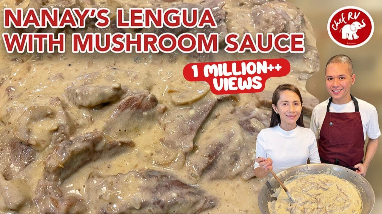 NANAY'S LENGUA WITH MUSHROOM SAUCE