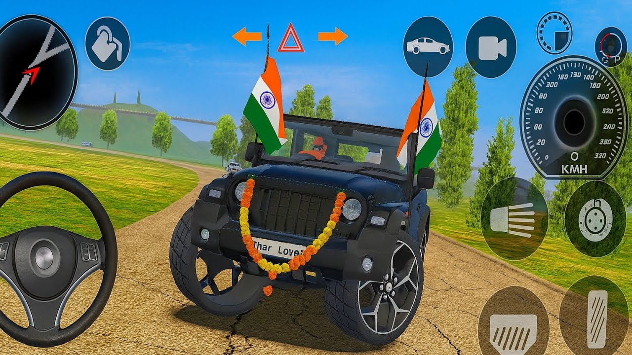Modified Mahindra Thar Car Games: Indian Cars (Gadi Wala Game) - Car Game Android Gameplay 2025