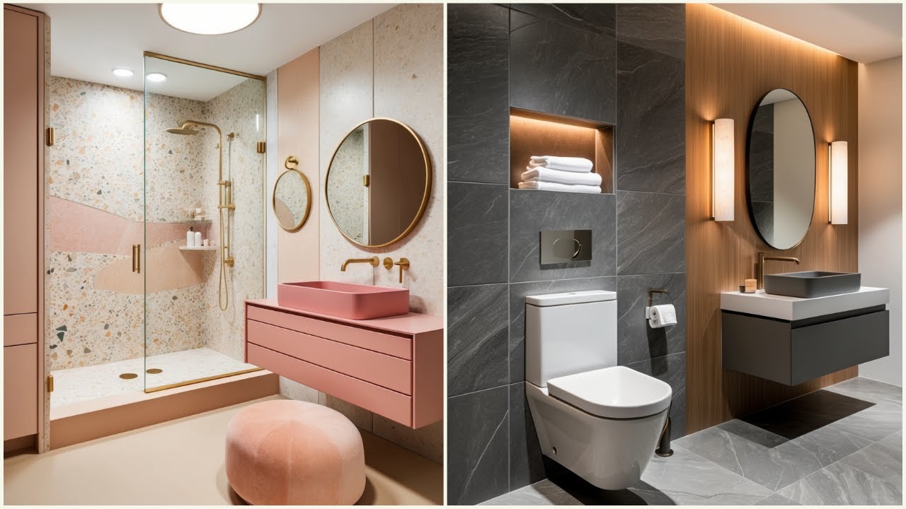 200+ Contemporary Bathroom Designs 2024 | Master Bath Modular Design Ideas For Modern Home Bathrooms