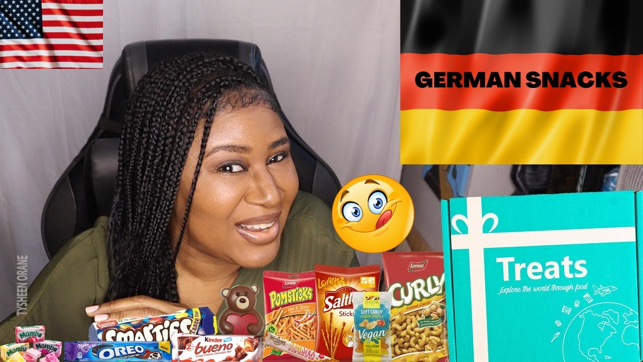 American Trying German Snacks
