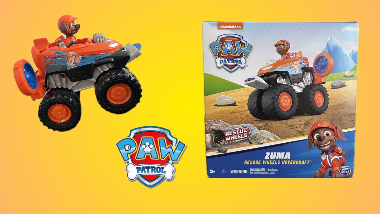 Unboxing Paw Patrol | Paw Patrol Rescue Wheels Zuma’s Hovercraft | ASMR