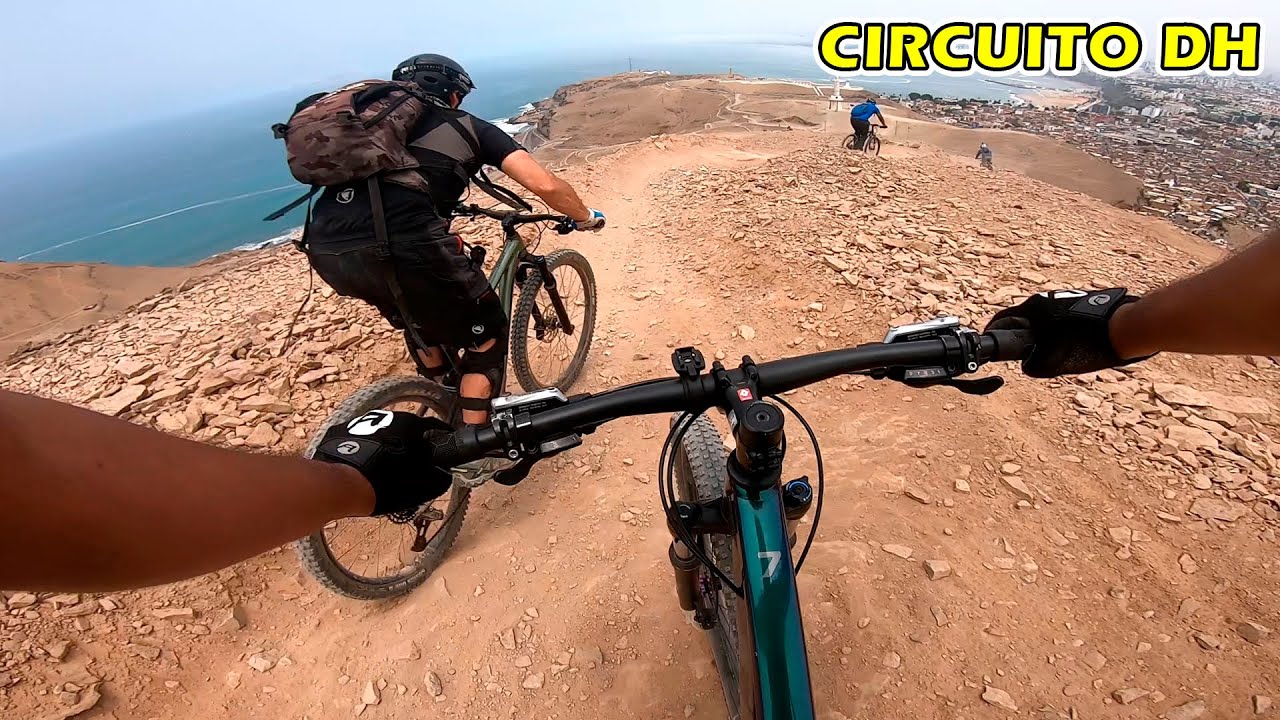 PRIMERA VEZ SUBIENDO POR LAS ZETAS Y DESCENSO DH || MORRO SOLAR MTB