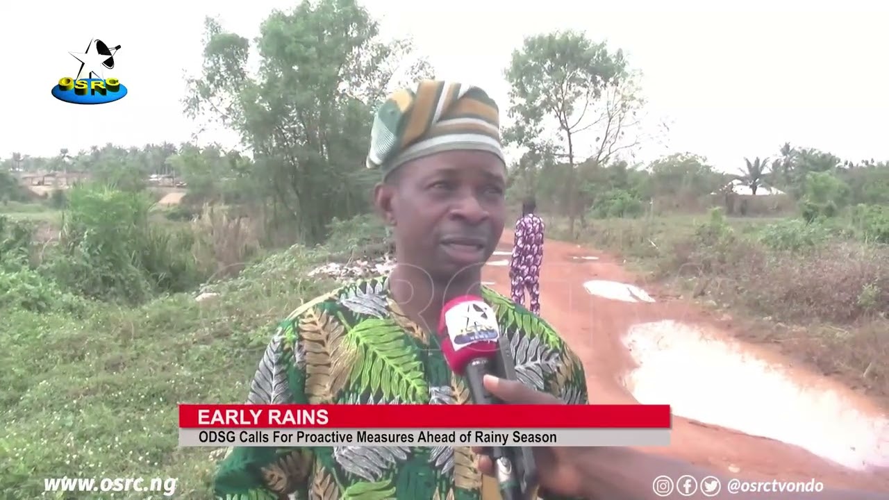 Dry Season, Rising Concerns: Ondo Steps Up Flood Preparedness Ahead of Early Rains