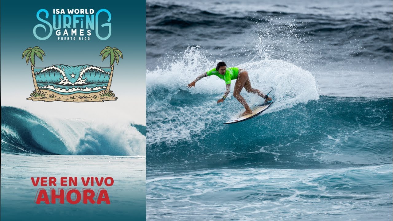WEBCAST ESPAÑOL  - Competencia Día 4 - 2024 ISA World Surfing Games