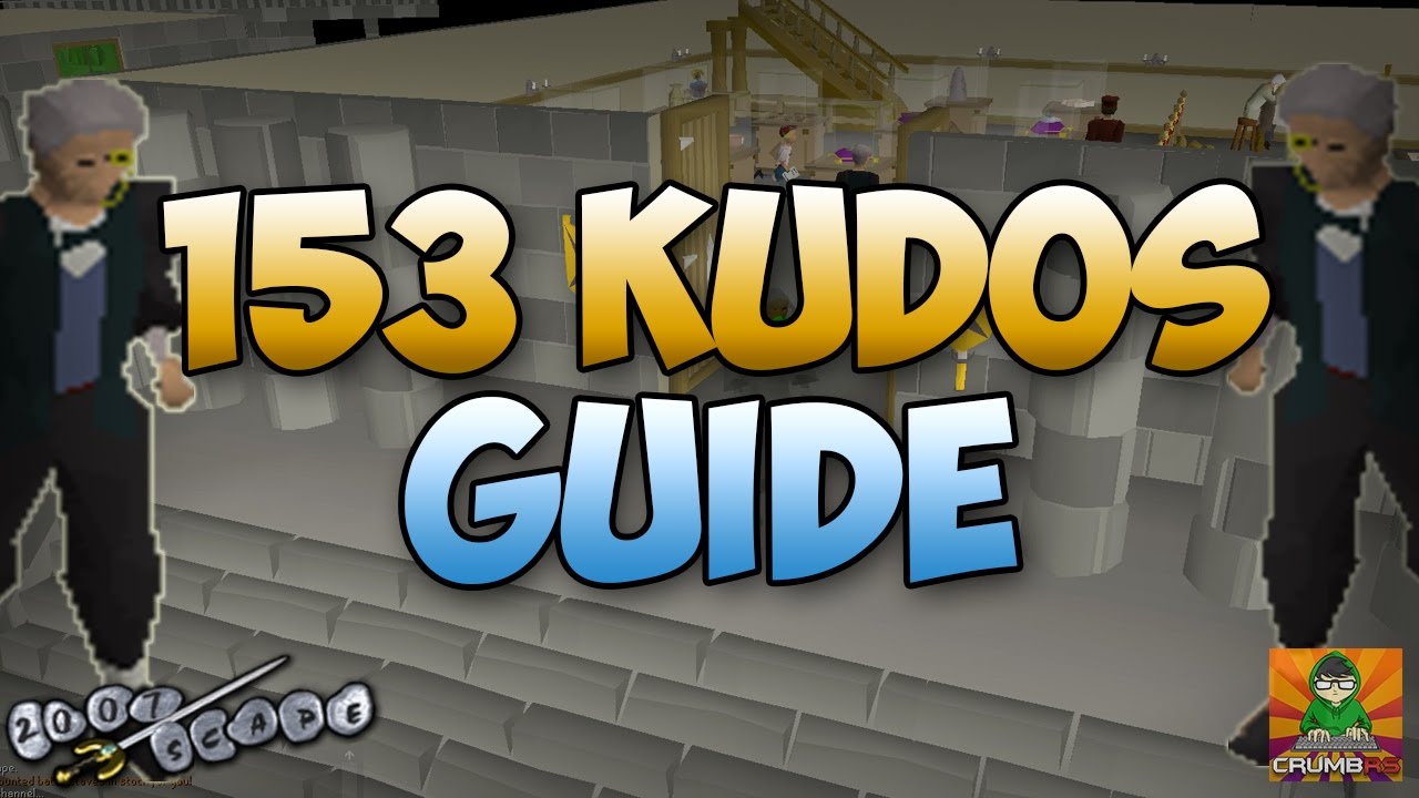 Runescape 2007 How To Get 153 Kudos