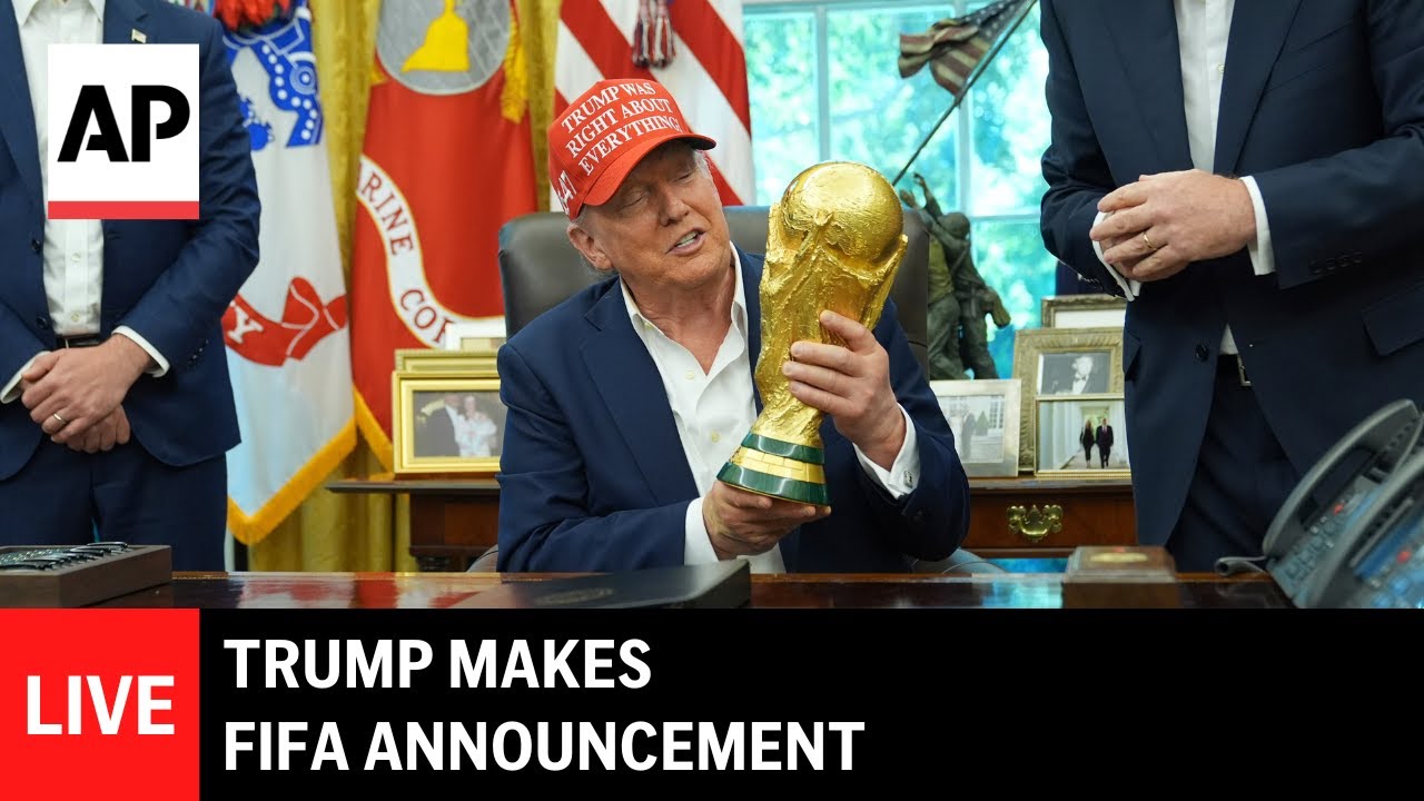 LIVE: Trump makes FIFA announcement