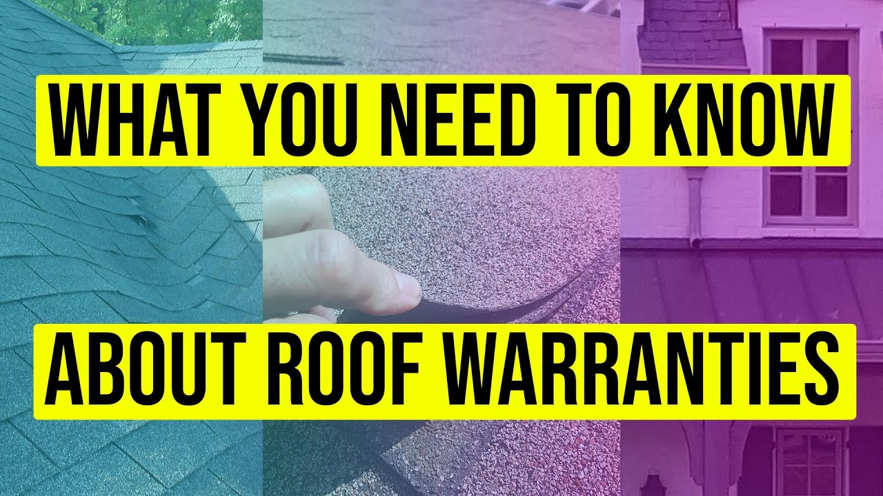 Roof Warranties Explained (Material and Workmanship Warranty)