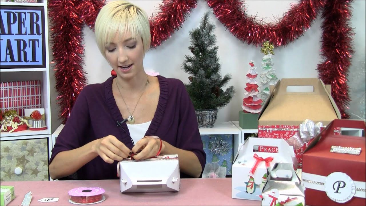 How to decorate a Gable Box for Christmas