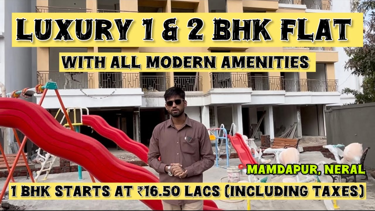 🚨 Neral mein Ghar 16.5 Lakh mein! | Interest-Free EMI | 20+ Amenities | Last Chance! 😱 RERA Approved