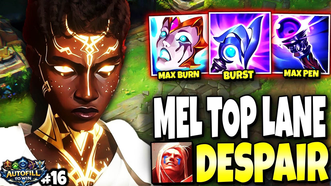 Vladimir got TILTED vs my New MEL Top Lane Season 16 Build 🔥🔥 | Fill to Win #16 | s16 Gameplay