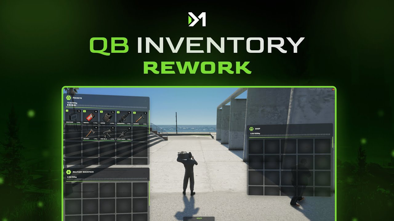 Qb-Inventory Rework | DevMosaic | Next-Gen Inventory System for FiveM