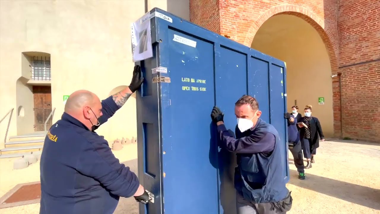 "Il Mito di Venezia da Hayez alla Biennale" - Castello di Novara - L'allestimento della mostra