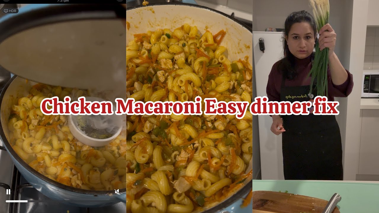 Working Mum of 2 in Australia 🇦🇺Chicken Tikka Macaroni recipe 