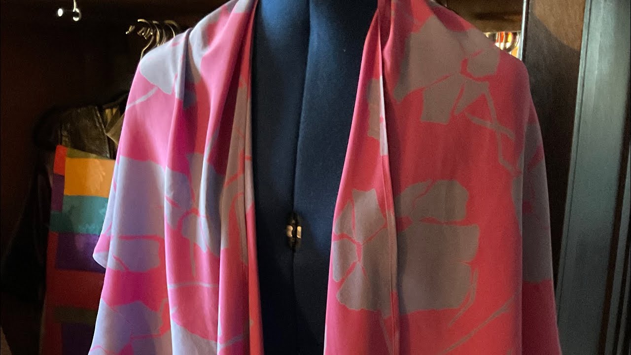 SILK SKIRT TO SCARF UP-STYLE