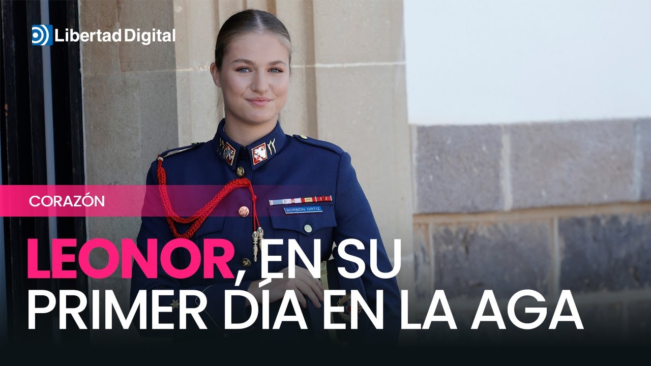 La Princesa Leonor inicia su formación en la Academia General del Aire
