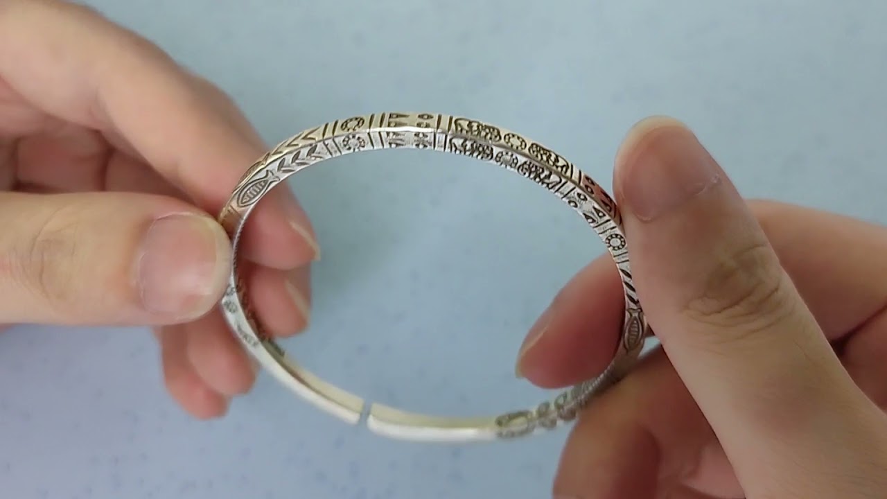 Tibetan Silver Totem Bracelet short ver