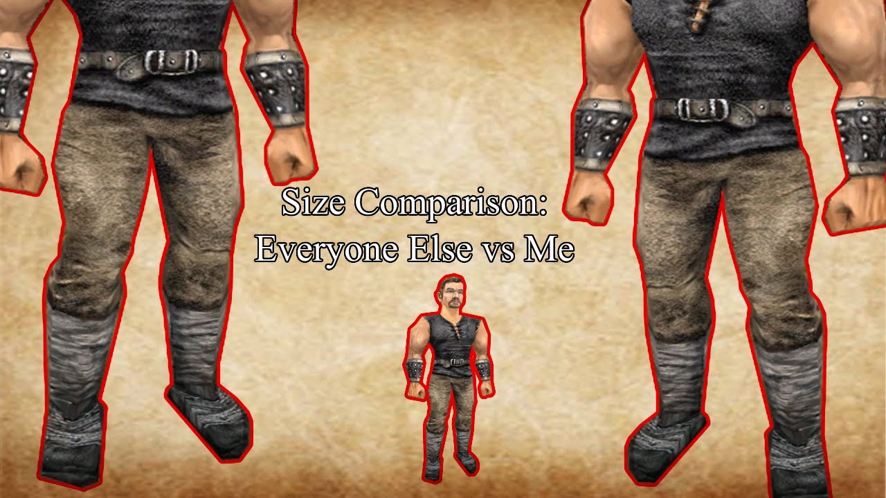 Can you beat Gothic 1 as a tiny man?