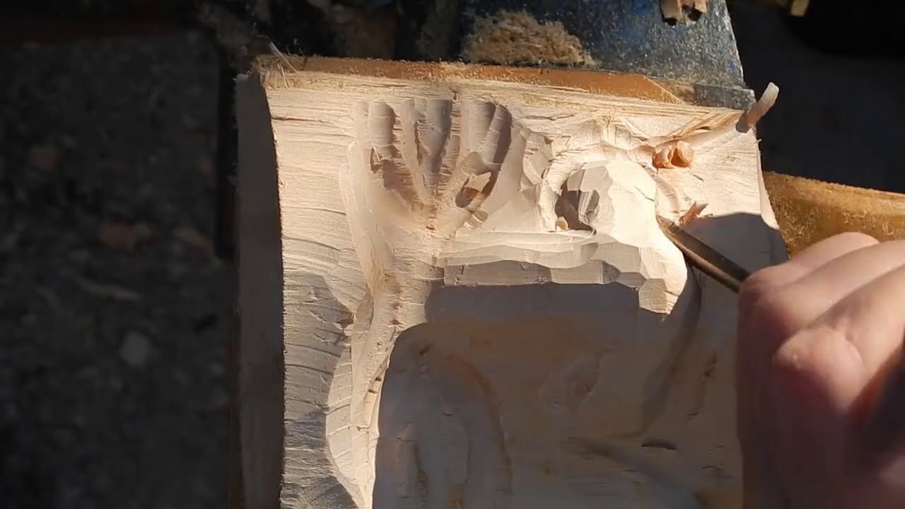 woodcarving tutorial human nose
