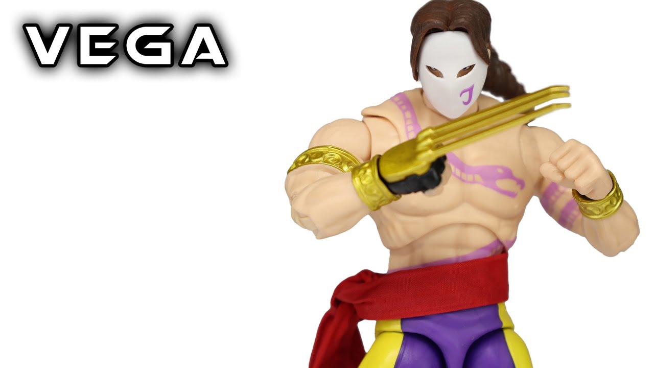 Jada Toys VEGA (Claw) Street Fighter II Action Figure Review