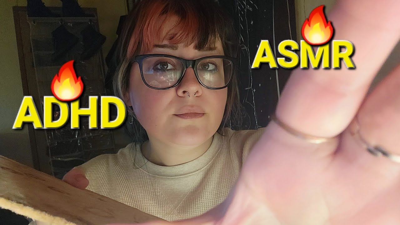 ASMR - Chaotic focus tests for ADHD 🙃 super fast paced‼️