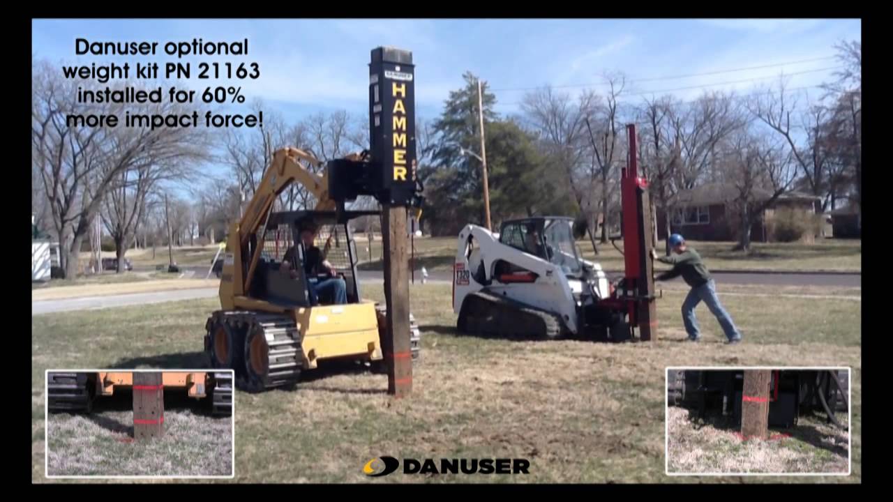 Danuser Hammer Driving Railroad Tie