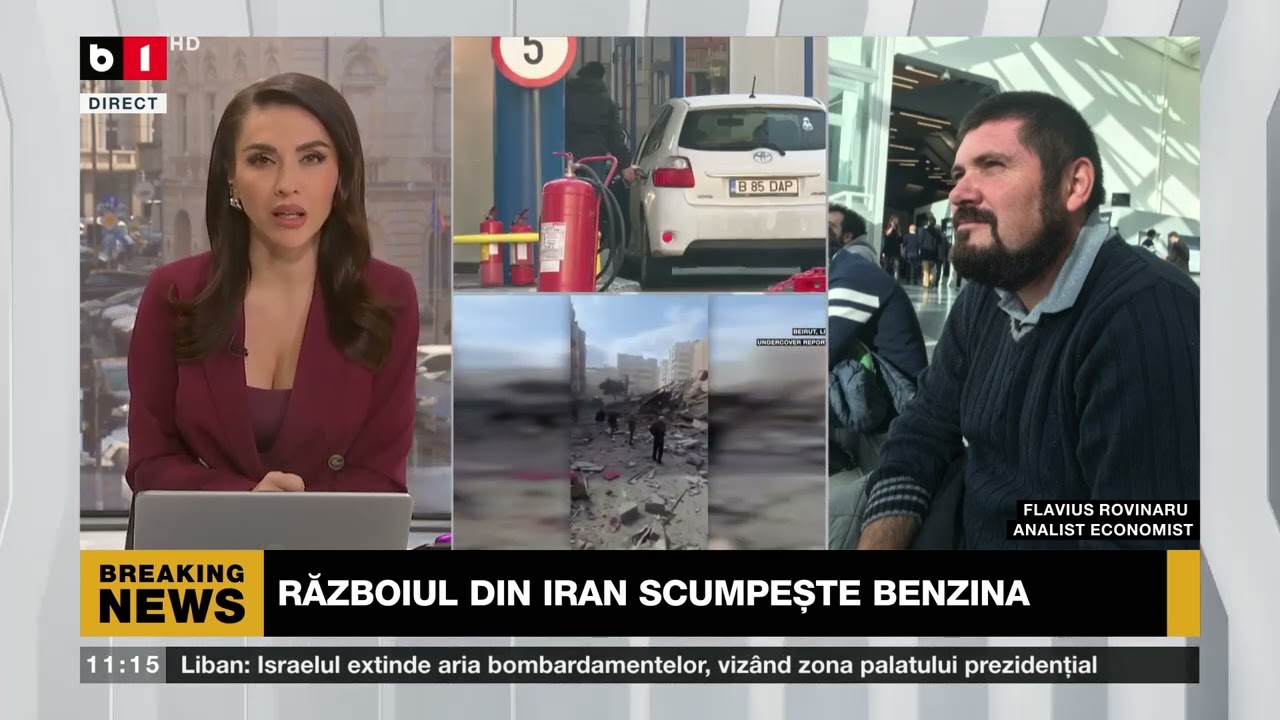 FLAVIUS ROVINARU, ANALIST ECONOMIC, DESPRE SCUMPIREA BENZINEI ȘI MOTORINEI_Știri B1TV_4 mar. 2026
