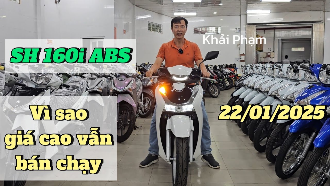 Đánh giá nhanh Honda SH 160I ABS, lúc đầu chê nhiều giờ bán được nhiều! Khải Phạm #sh #sh160 #160