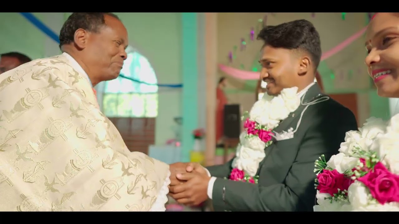 Abhishek and asima church marriage |khanjaloya|pakardar| simdega