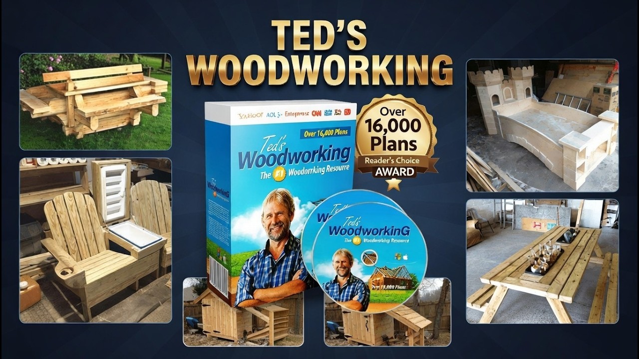 Ted's Woodworking Guide : Everything You Need To Know About Woodworking !