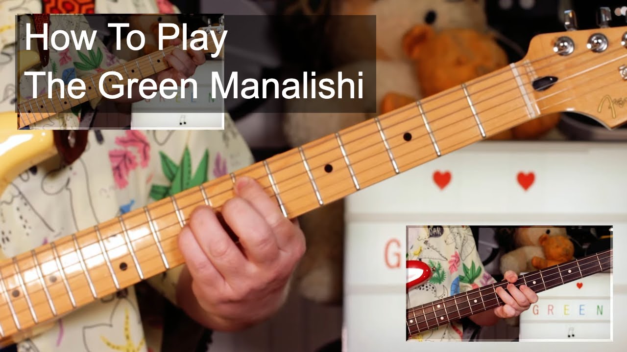 'The Green Manalishi' Fleetwood Mac Guitar & Bass Lesson