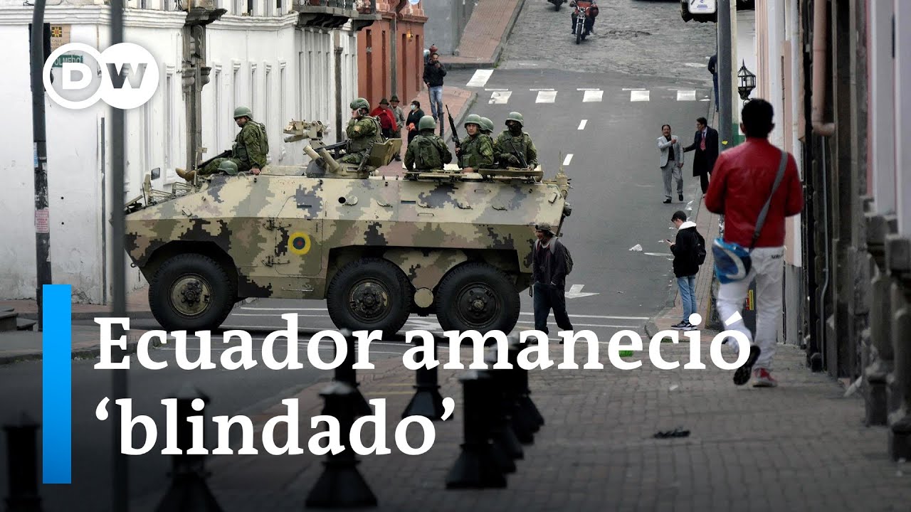 Daniel Noboa: "estamos en un estado de guerra"