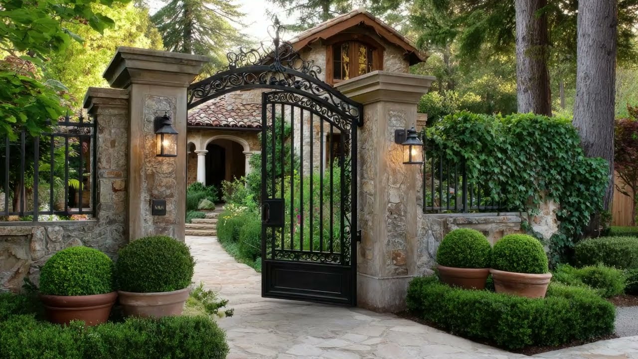 Luxury Garden Gate & Arch Designs That Define Timeless Estate Elegance