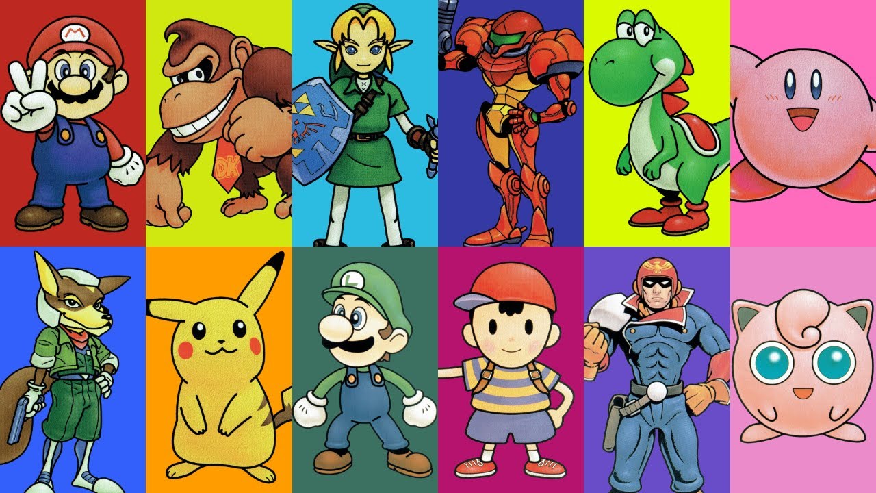 スマブラ64 全ファンファーレ / Super Smash Bros. 64 ALL Victory Themes