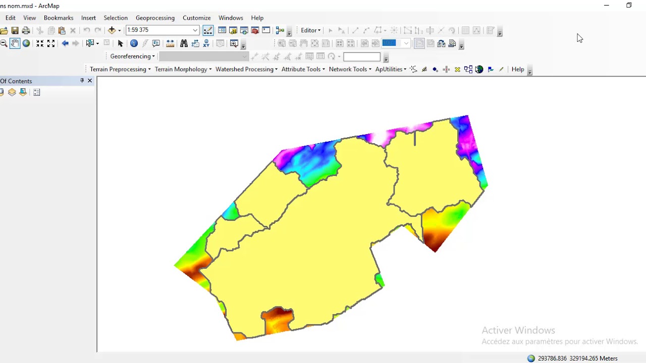 [TUTO] PENTE MOYENNE PAR BASSIN VERSANT ARCGIS