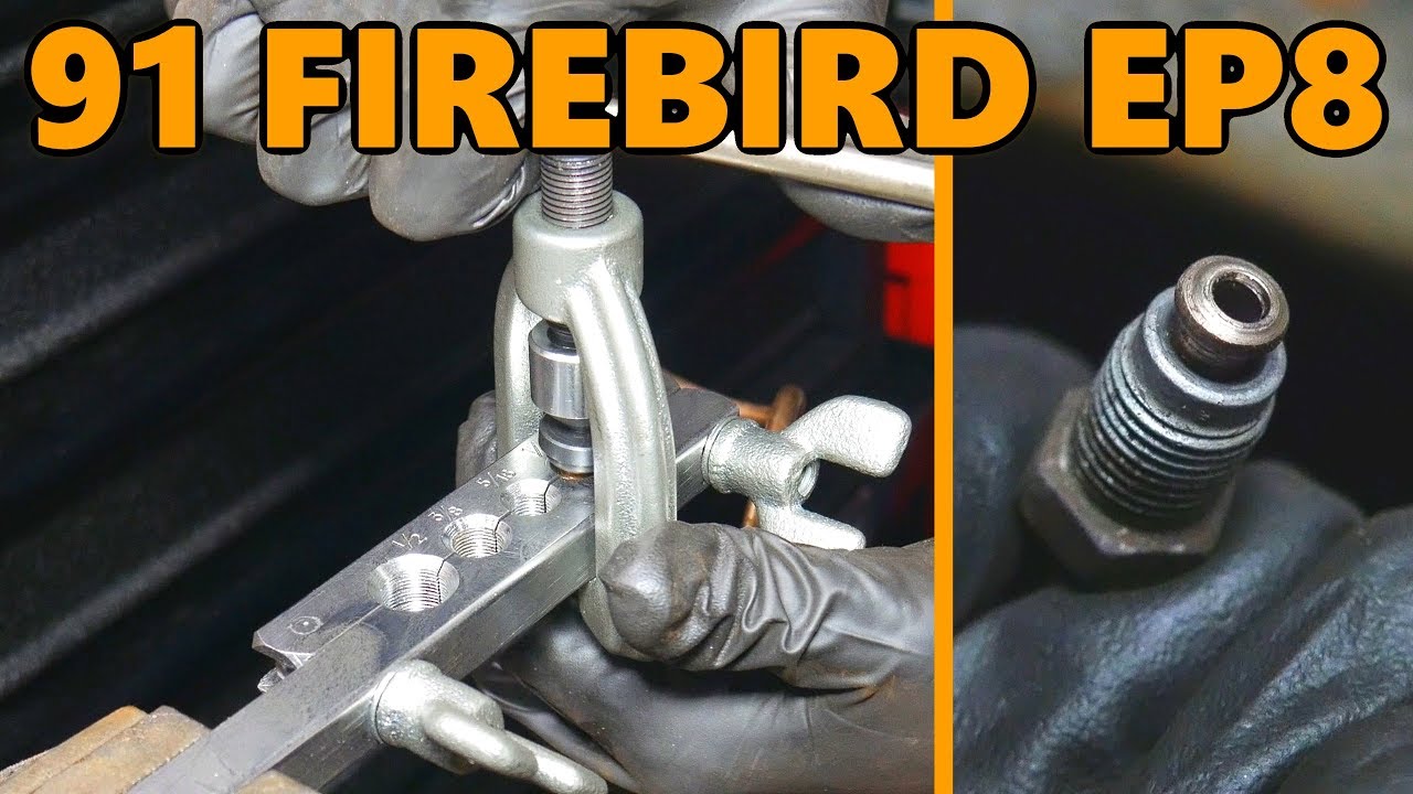 1991 Firebird Front Brake Line and Hose Replacement (Ep.8)