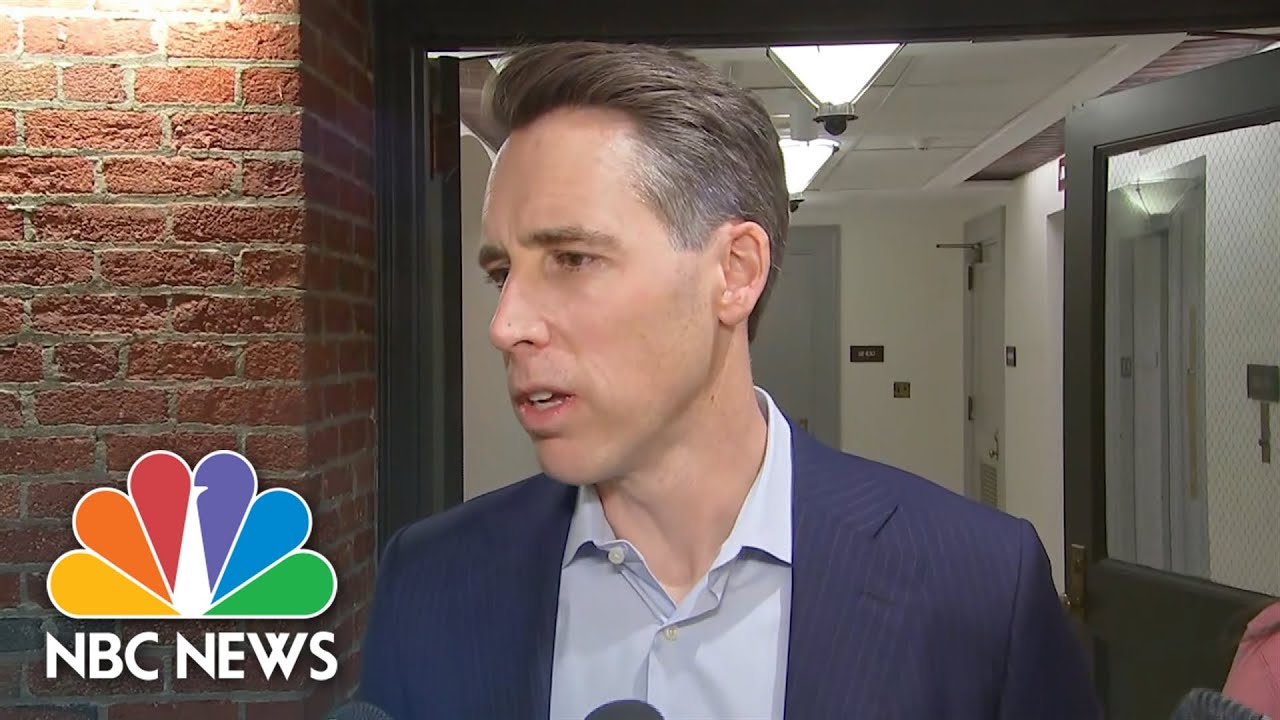 Josh Hawley Shares Whether He Will Run For President In 2024