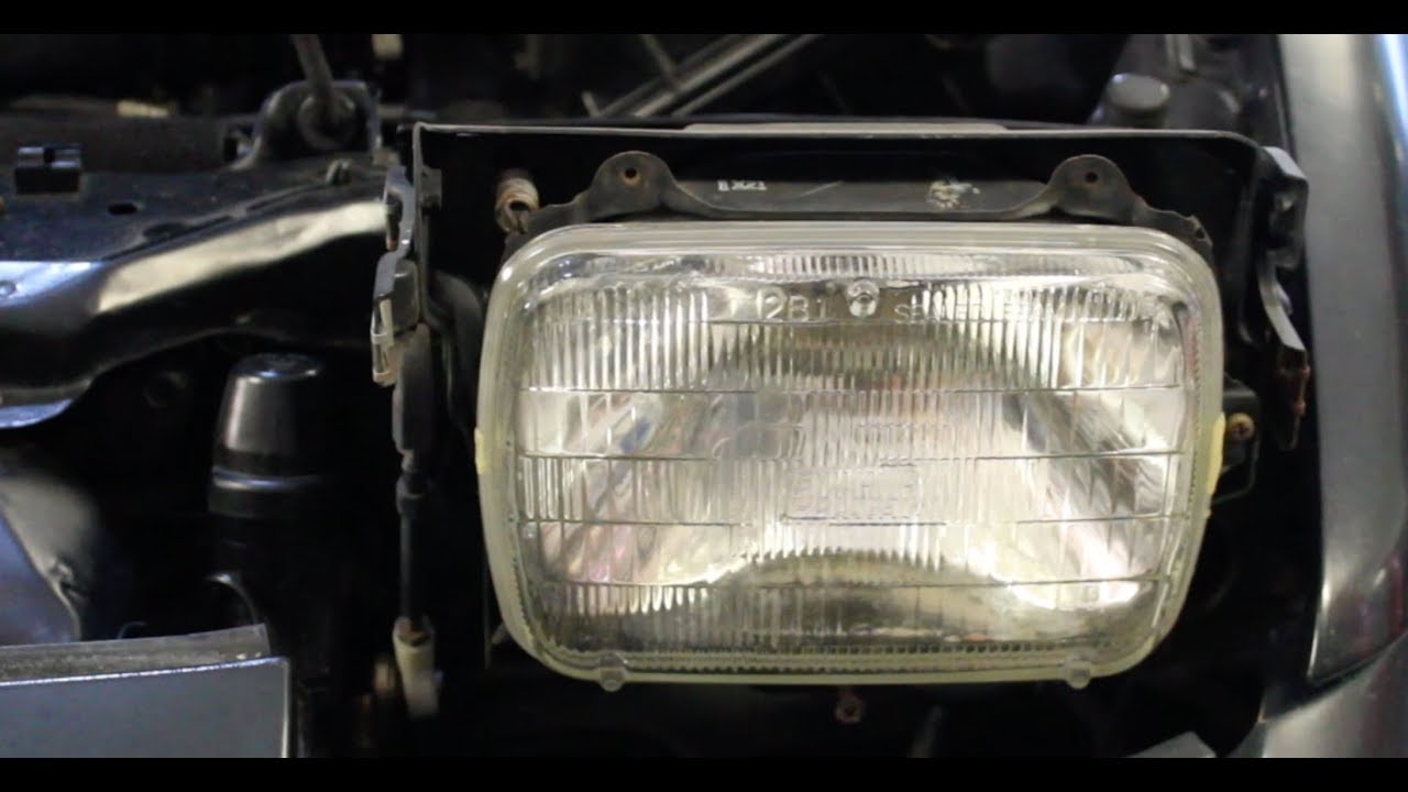 Replacing OEM Headlight on a 240sx S13