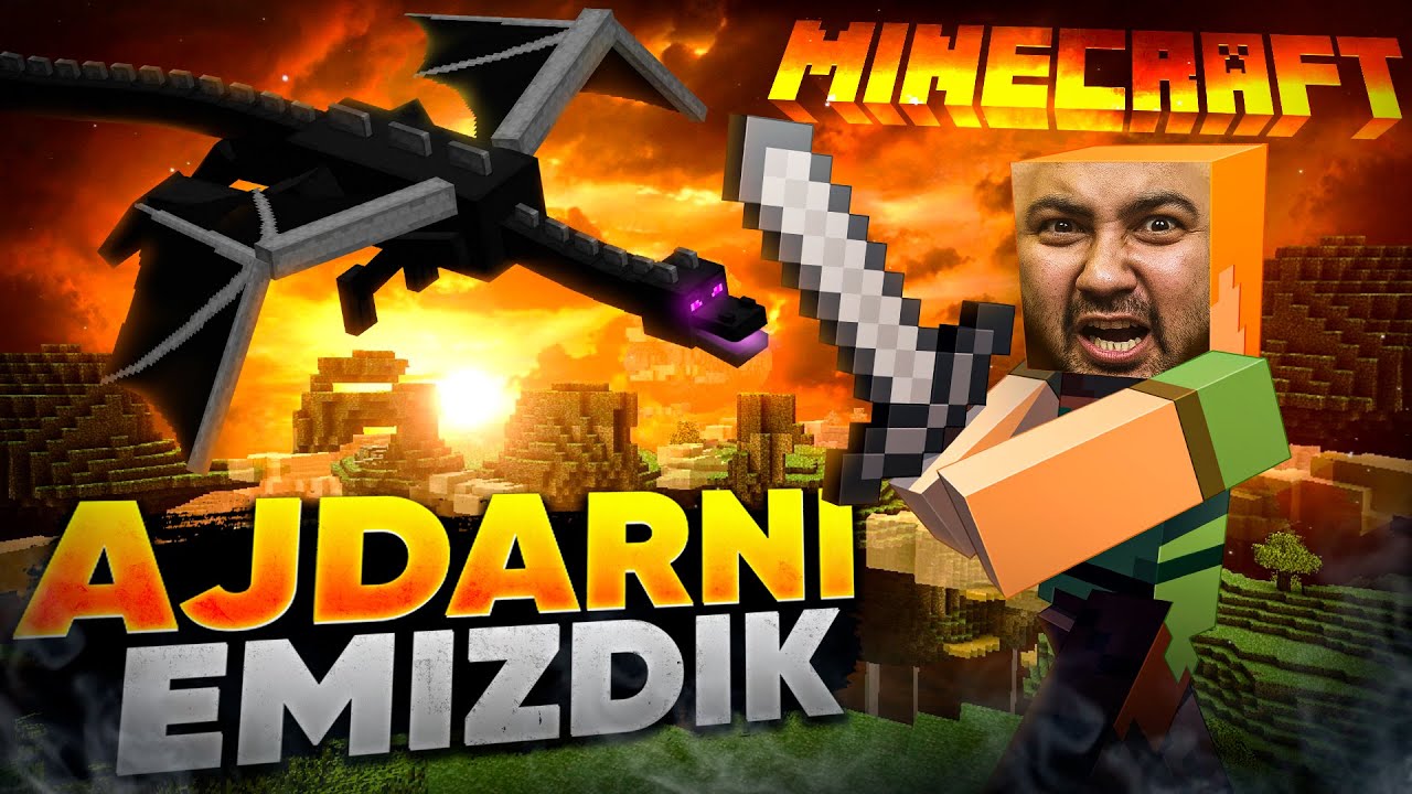 MINECRAFT / AJDARNI EMIZDIK #11 (ENDER DRAGON) / UZBEKCHA LETSPLAY