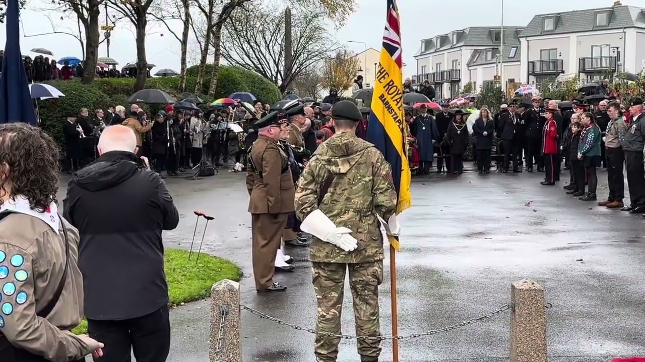 Barnstaple Remembrance Parade 2023
