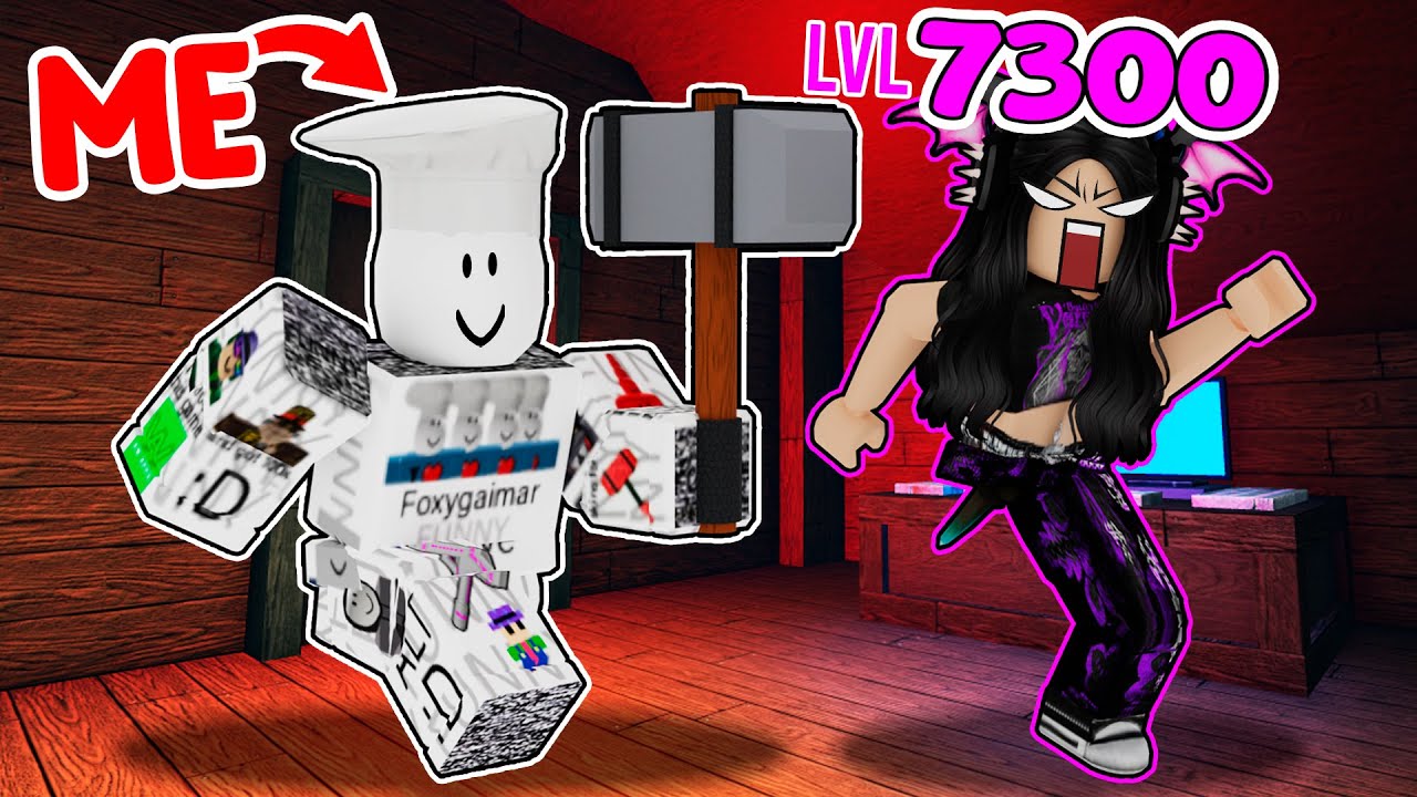 TROLLING MY HIGH LEVEL FRIENDS IN ROBLOX FLEE THE FACILITY