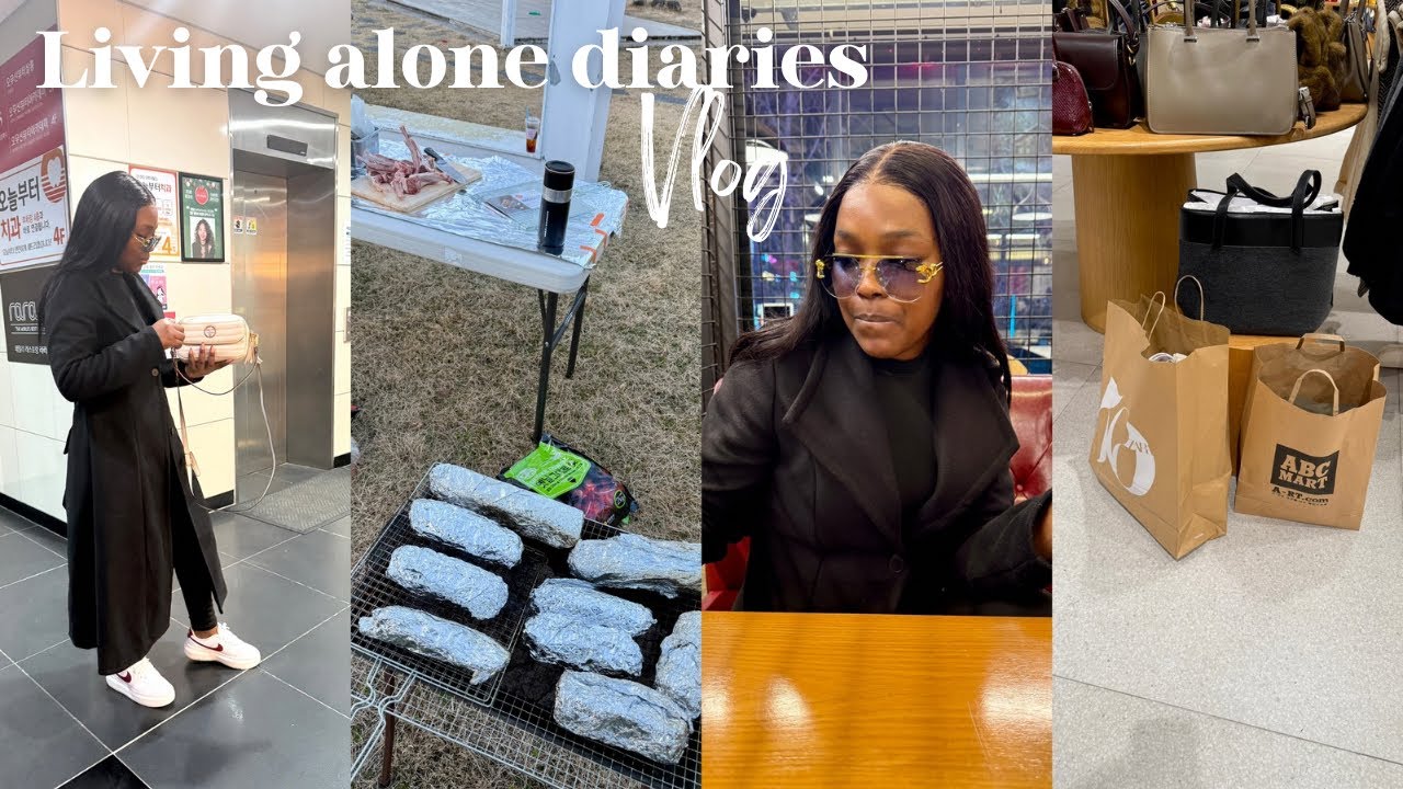 Living alone diaries: let’s wrap it up • gift shopping • Christmas braai • dinner | 